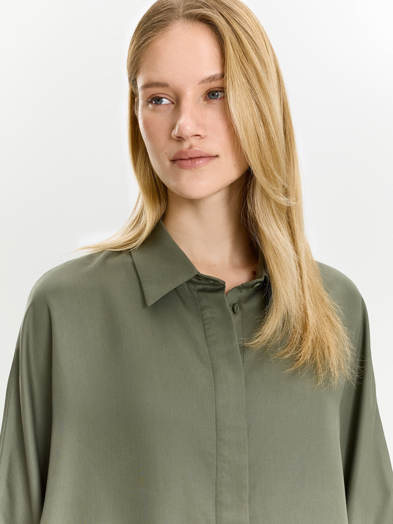 Рубашка из 100% тенсела